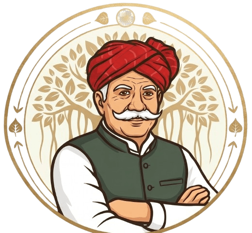 Jhanwar Sa and his Grandson in Bikaner
